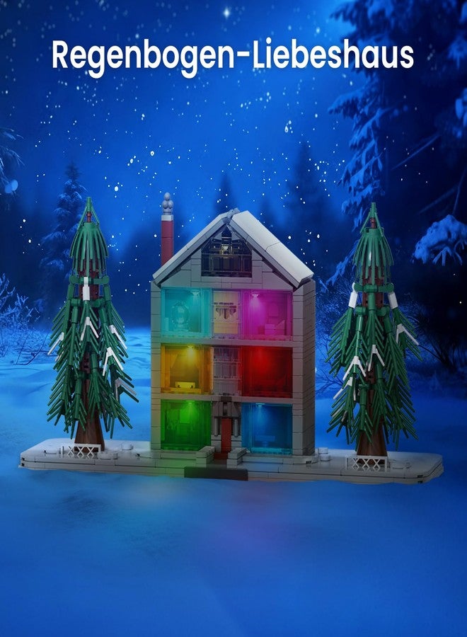 Sillbird Lover House Building Sets for Women & Girls, Buildable Model Kit with Led Light for Home Décor, Birthday Ideal Gift Toy for Adult, Girlfriend, Wife(990 Pieces) - Image 2